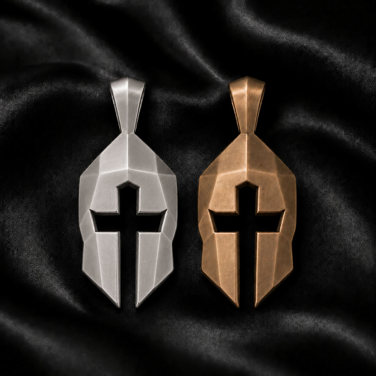 Cross & Helm Pendant