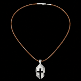 Brown Leather Necklace