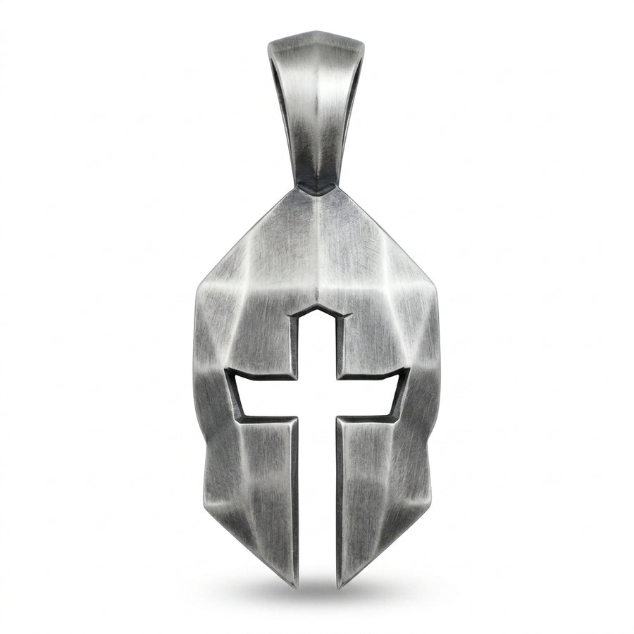 Helm & Cross Pendant