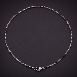 Steel Box Chain Necklace